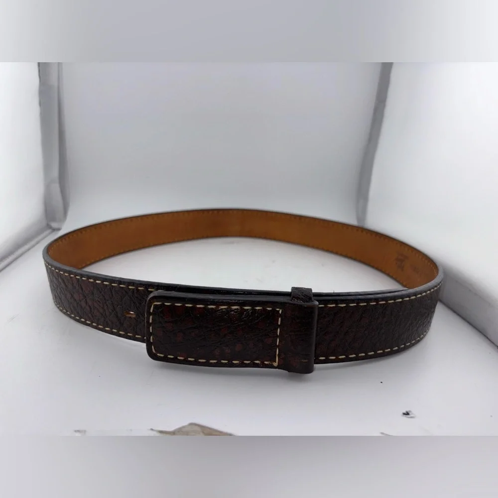 VINTAGE TONY LAMA Belt 36 Brown Cowhide leather Western Cowboy Rodeo​​